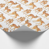 Niedlich Baby Deer Geschenkpapier (Ecke)