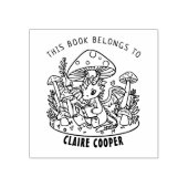 Niedlich Baby Dino Buchzeichen Gummistempel (Prägung)