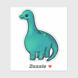 Niedlich Baby Dinosaur Aufkleber
