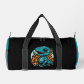 Niedlich Baby Dinosaur Duffle Bag (Rückseite)