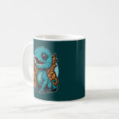 Niedlich Baby Dinosaur Kaffeetasse (Vorderseite Links)