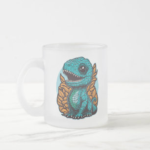 Niedlich Baby Dinosaur Mattglastasse