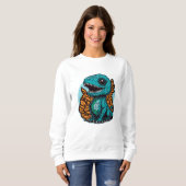 Niedlich Baby Dinosaur Sweatshirt (Vorne ganz)