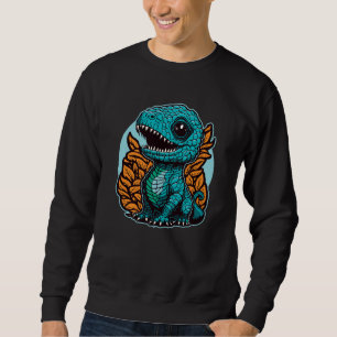 Niedlich Baby Dinosaur Sweatshirt