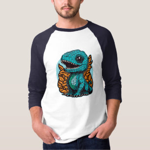 Niedlich Baby Dinosaur T-Shirt