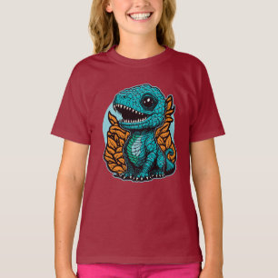 Niedlich Baby Dinosaur T-Shirt