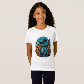 Niedlich Baby Dinosaur T-Shirt (Vorne ganz)