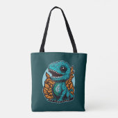 Niedlich Baby Dinosaur Tasche (Rückseite)