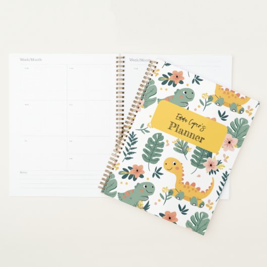 Niedlich Baby Dinosaurier Custom Kids' Planer (Anzeige)