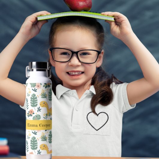 Niedlich Baby Dinosaurier Custom Kids' Trinkflasche