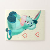 Niedlich Baby Donkey Puzzle (Horizontal)