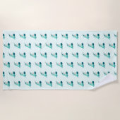 Niedlich Baby Donkey Strandtuch (Vorderseite)