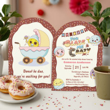 Niedlich Baby Donut Cartoon Kinderdusche und Sprin