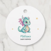 Niedlich Baby Dragon Geschenkanhänger (Vorderseite)