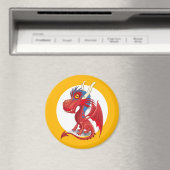 Niedlich Baby Dragon Magnet (In Situ (Geschirrspüler))