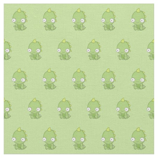 Niedlich Baby Dragon Stoff (Nahaufnahme)