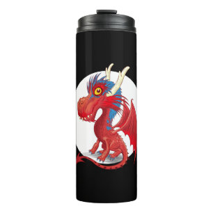Niedlich Baby Dragon Thermosbecher