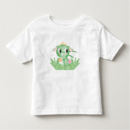 Niedlich Baby Dragon Watercolor Kleinkind T-shirt
