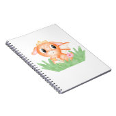 Niedlich Baby Dragon Watercolor Notizblock (Rechte Seite)