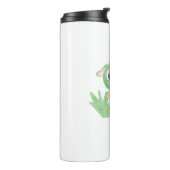 Niedlich Baby Dragon Watercolor Thermosbecher (Nach links gedreht)