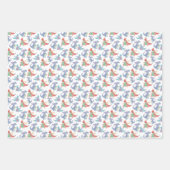 Niedlich Baby Dragons Happy Dancing Funny Kids Car Geschenkpapier Set (Vorderseite 3)