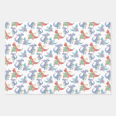 Niedlich Baby Dragons Happy Dancing Funny Kids Car Geschenkpapier Set (Vorderseite 2)