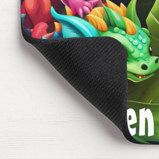Niedlich Baby Dragons Mousepad (Ecke)