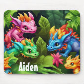 Niedlich Baby Dragons Mousepad (Vorne)