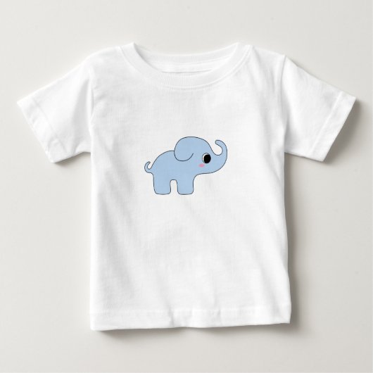 Niedlich Baby Elephant Baby T - Shirt (Vorderseite)