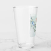 Niedlich Baby Elephant Blue Rose Glas (Rechts)