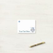 Niedlich Baby Elephant Boy Post-it Klebezettel (Auf Schreibtisch)