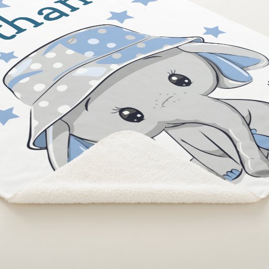 Niedlich Baby Elephant Boy   Sherpadecke (3/4)