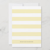 Niedlich Baby Elephant Boy Sprinkle Baby Dusche la Einladung (Rückseite)