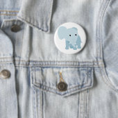 Niedlich Baby Elephant Button (Beispiel)