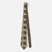 Niedlich Baby Elephant Child Art Krawatte (Vorderseite)