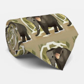 Niedlich Baby Elephant Child Art Krawatte (Gerollt)