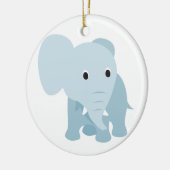 Niedlich Baby Elephant Keramikornament (Links)