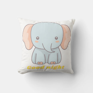 Niedlich Baby Elephant Kissen