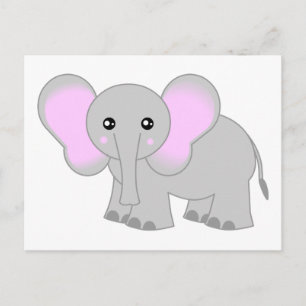 Niedlich Baby Elephant Postkarte