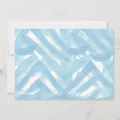 Niedlich Baby Elephant Safari Kinderdusche Einladung (Rückseite)