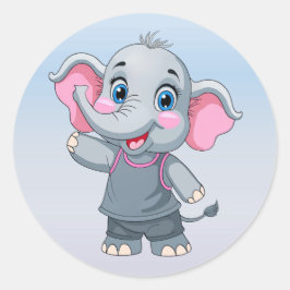 Niedlich Baby Elephant Stickers
