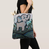 Niedlich Baby Elephant Tasche (Von Nahem)