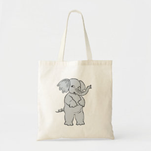 Niedlich Baby Elephant Tote Bag - Kawaii Tierdesig Tragetasche