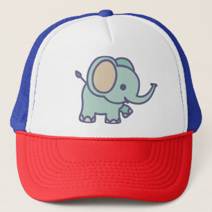 Niedlich Baby Elephant Truckerkappe
