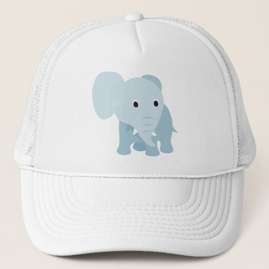 Niedlich Baby Elephant Truckerkappe (Vorderseite)