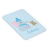 Niedlich Baby Elephant und Teddy Bear Magnet (Rechte Seite)