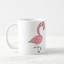 Niedlich Baby Flamingo Coffee Tasse