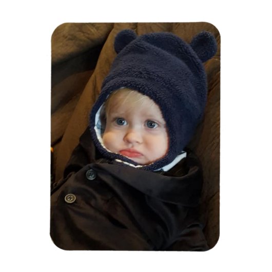 Niedlich Baby Foto Magnet (Vertikal)