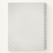 Niedlich Baby Fox Babydusche Gästebuch Notizblock (Rückseite)