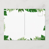 Niedlich Baby Fox | Babydusche | Vielen Dank Postkarte (Rückseite)